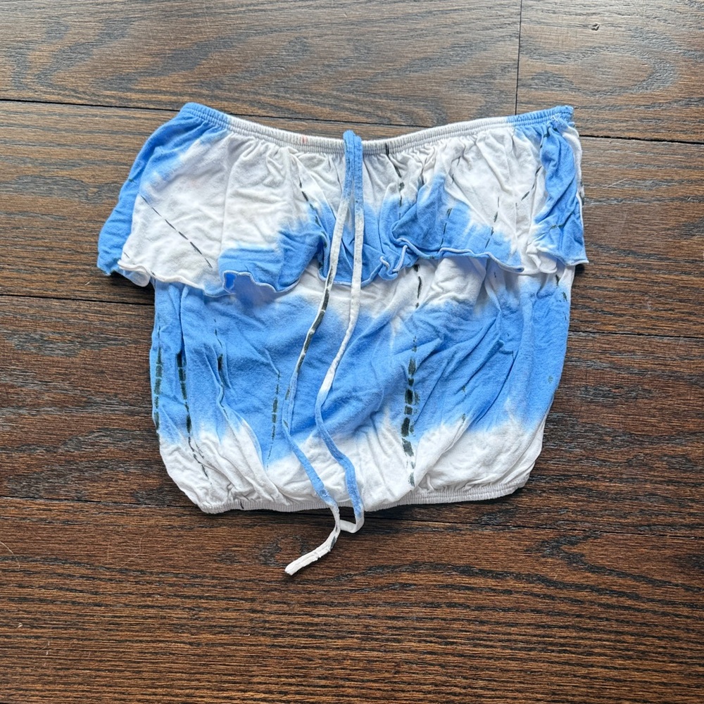 Flowers by Zoe Blue and White Kids Top
